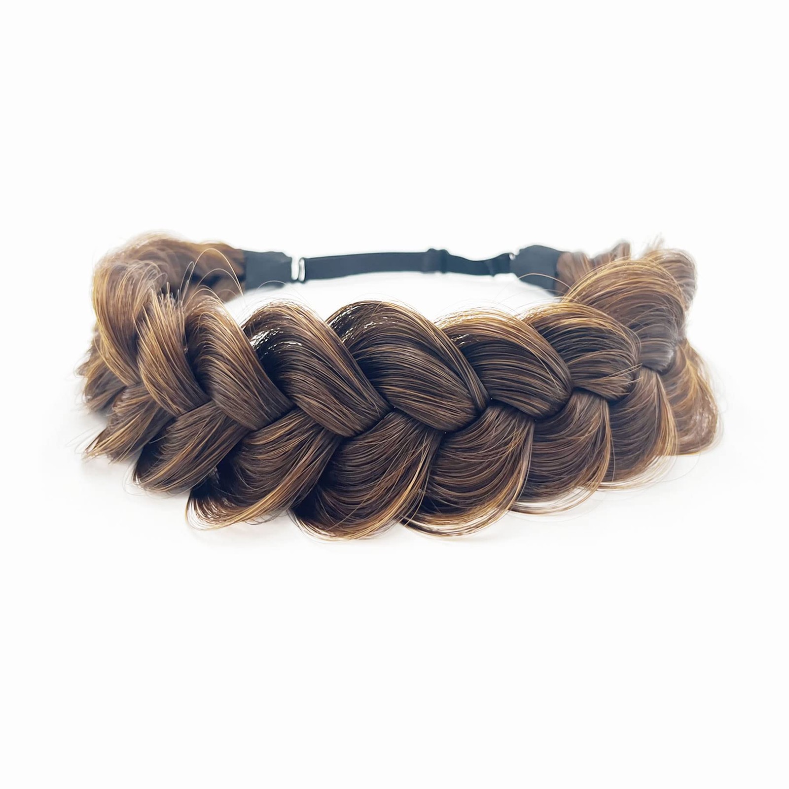 TOECWEGR Synthetic Hair Braided Headband 1 Count (Pack of 1), A0212FBA