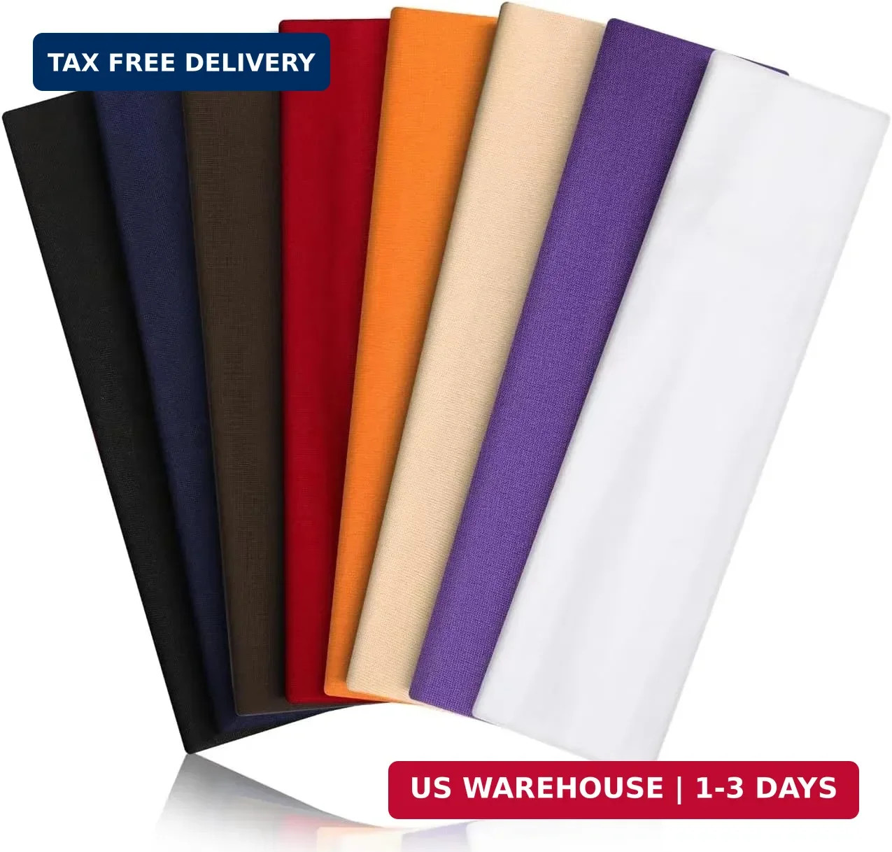 8PCS Summer-Exclusive Non Slip Sports Elastic Soft Running Fashion Headbands Abs