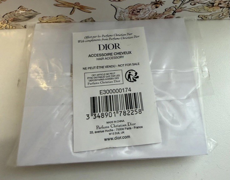 DIOR Beauty Backstage Pink Hair Clips Get Ready 2 PieceSet NEW +1 free sample